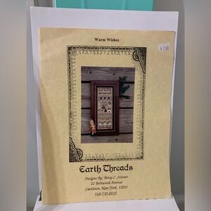 Earth Threads “Warm Wishes” Cross Stitch Pattern by Betsy Stinner